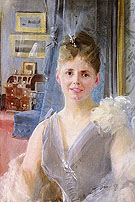 Portrait Of Edith Palgrave Edward In Her London Residence By Anders Zorn