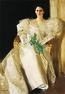 Portrait Of Mrs Eben Richards By Anders Zorn