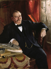 President Grover Cleveland 1899 By Anders Zorn