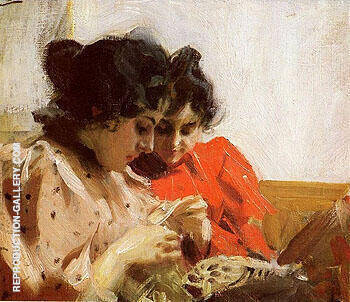 Spetssom 1894 by Anders Zorn | Oil Painting Reproduction