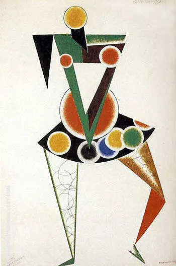 Chanconnette 1920 By Aleksandr Rodchenko