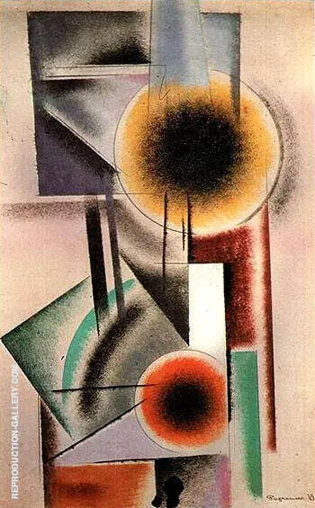 Composition 1919 I By Aleksandr Rodchenko