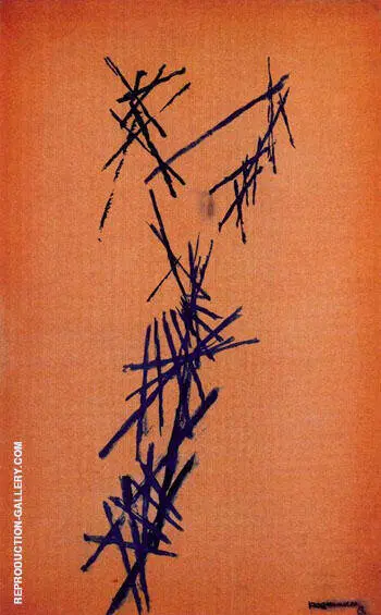 Construction Lineal 1919 By Aleksandr Rodchenko