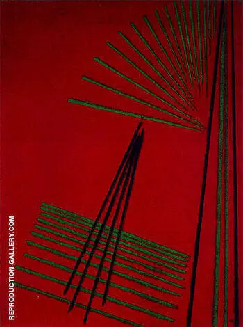 Construction no 88 1919 By Aleksandr Rodchenko