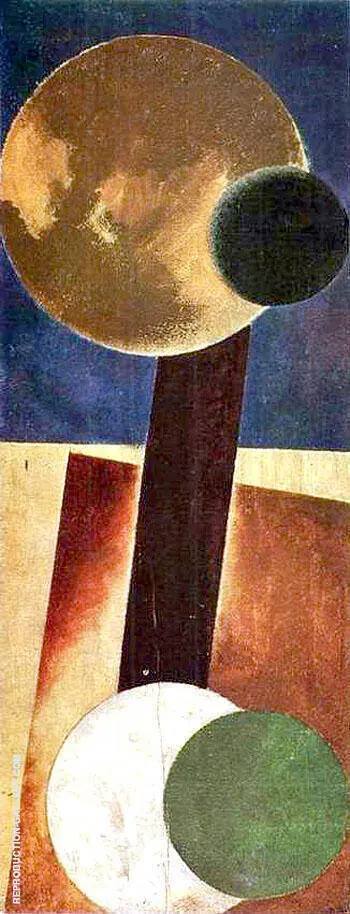 Non Objective Composition 1918 By Aleksandr Rodchenko