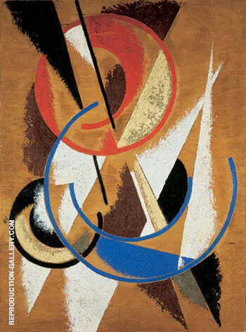 Popova Space Force Construction By Aleksandr Rodchenko