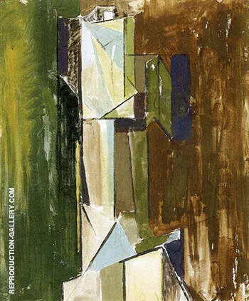 Abstract Head c1920 By Alfred Henry Maurer