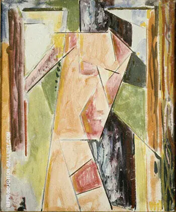 Abstract Head By Alfred Henry Maurer