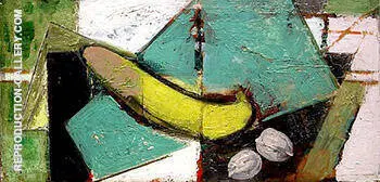 Banana Still LIfe c 1930 By Alfred Henry Maurer