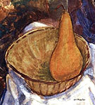 Bowl with Pear Still Life By Alfred Henry Maurer