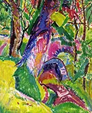 Bridte Landscape 2 c1915 By Alfred Henry Maurer