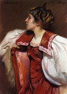 Eugenia Maurer c1897 By Alfred Henry Maurer