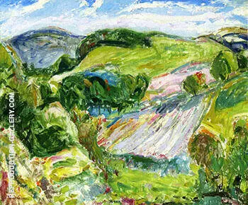 Fields 1912 By Alfred Henry Maurer