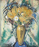 Floral Still-Life in a Gold Vase 1926 By Alfred Henry Maurer