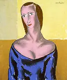 Girl c1923-1 By Alfred Henry Maurer