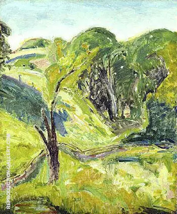 Green Fauve c1912 By Alfred Henry Maurer