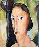 Head of a Woman 3 By Alfred Henry Maurer