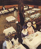 In a Cafe 1905 By Alfred Henry Maurer