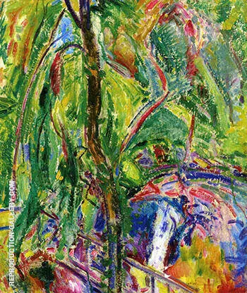 Landscape 1911 By Alfred Henry Maurer