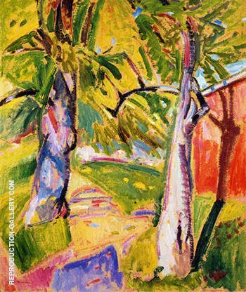 Landscape 1916 By Alfred Henry Maurer