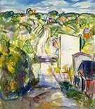 Landscape c1915 1 By Alfred Henry Maurer