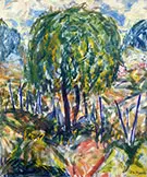 Landscape c 1915 By Alfred Henry Maurer