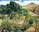 Landscape c1916 By Alfred Henry Maurer