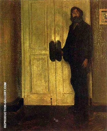 Man at the Door By Alfred Henry Maurer