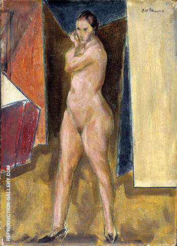 Nude by Alfred Henry Maurer | Oil Painting Reproduction