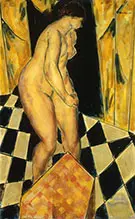 Nude Seated at Her Dressing Table 1927 By Alfred Henry Maurer