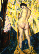 Standing Female Nude 1928 By Alfred Henry Maurer