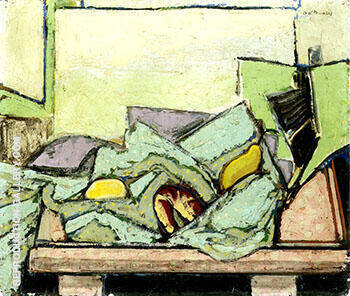 Still Life with Green Cloth | Oil Painting Reproduction