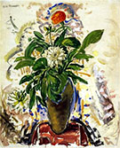 Still Life with Orange Carnation c1926 By Alfred Henry Maurer
