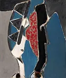 Two Head c1931 By Alfred Henry Maurer