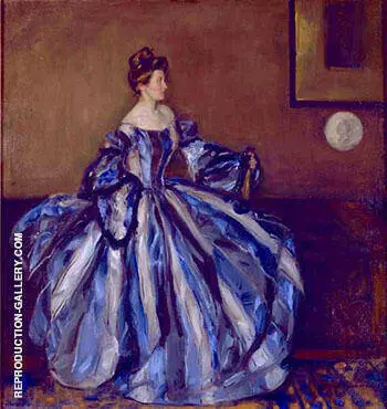 Woman in Interior 1901 By Alfred Henry Maurer