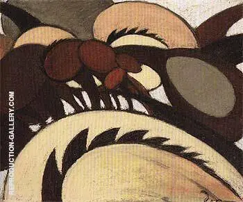 Team of Horses 1911 By Arthur Dove