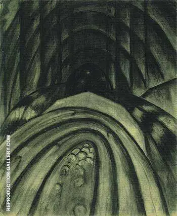 No 4 Creek 1919 By Arthur Dove