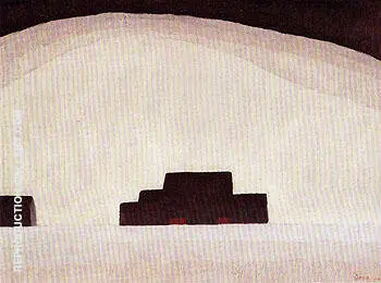 Snow Thaw 1930 By Arthur Dove