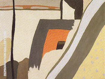 Sand Barge 1930 By Arthur Dove