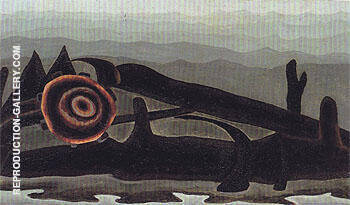 Ferry Boat Wreck 1931 by Arthur Dove | Oil Painting Reproduction