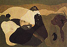Cows in Pasture 1935 By Arthur Dove