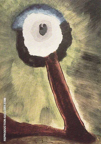 Moon 1935 By Arthur Dove