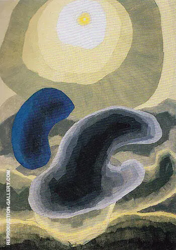 Partly Cloudy 1942 By Arthur Dove