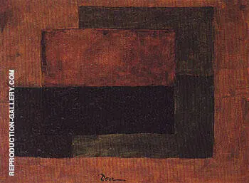 Roof Tops 1943 By Arthur Dove