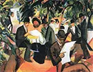 Park Restaurant 1912 By August Macke