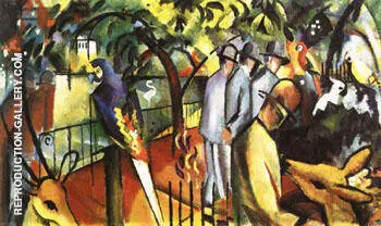Zoological Garden I 1912 By August Macke