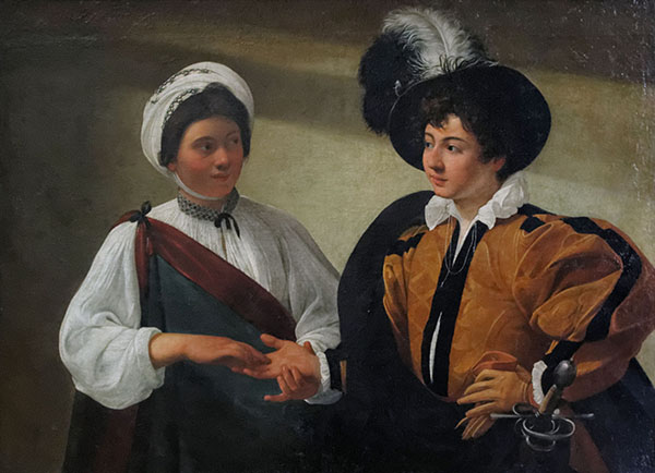 The Fortune Teller c1598 by Caravaggio | Oil Painting Reproduction