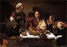 Supper at Emmaus 1601 By Caravaggio