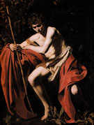 St John The Baptist c1603 By Caravaggio
