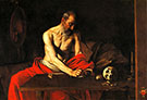 St Jerome c1607 By Caravaggio